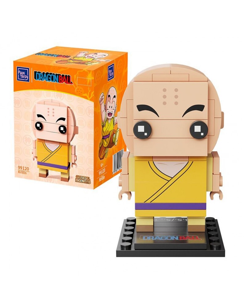 Pantasy Krillin set construccion 8 cm dragon ball