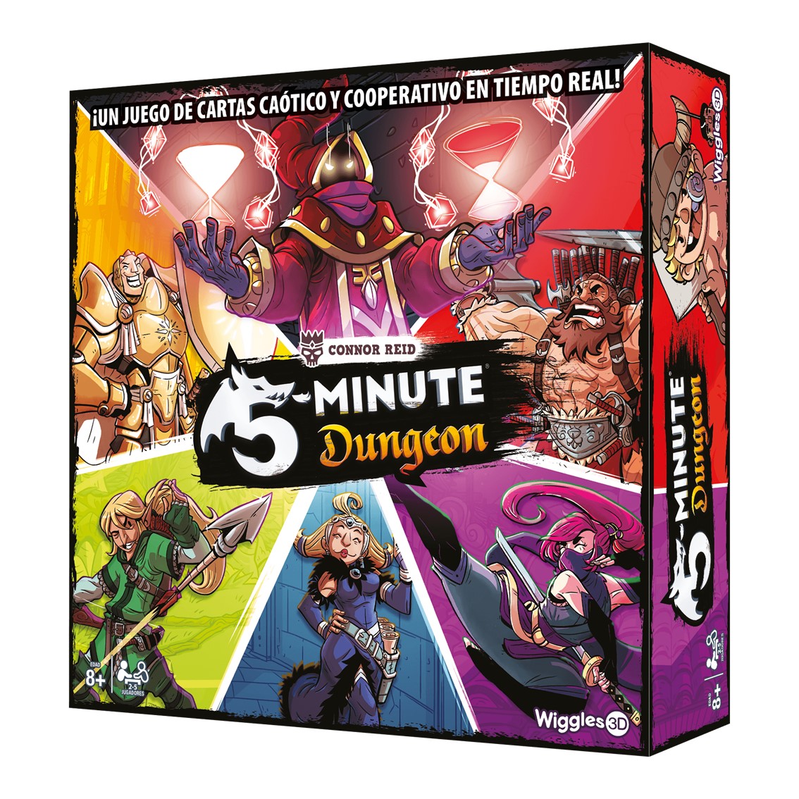 Asmodee Juego de mesa 5 minute dungeon edad recomendada 8 años