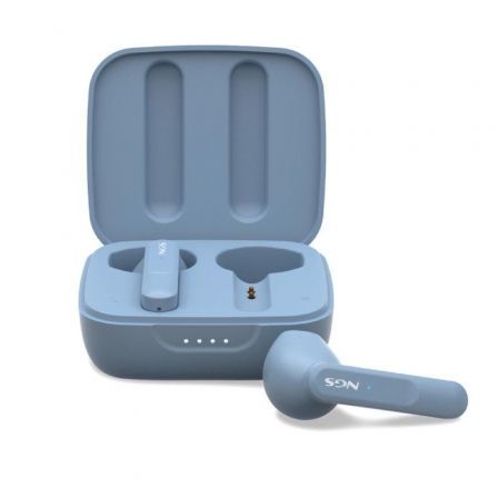 NGS Ártica Move con estuche de carga/ Autonomía 7h/ Azules – Bluetooth