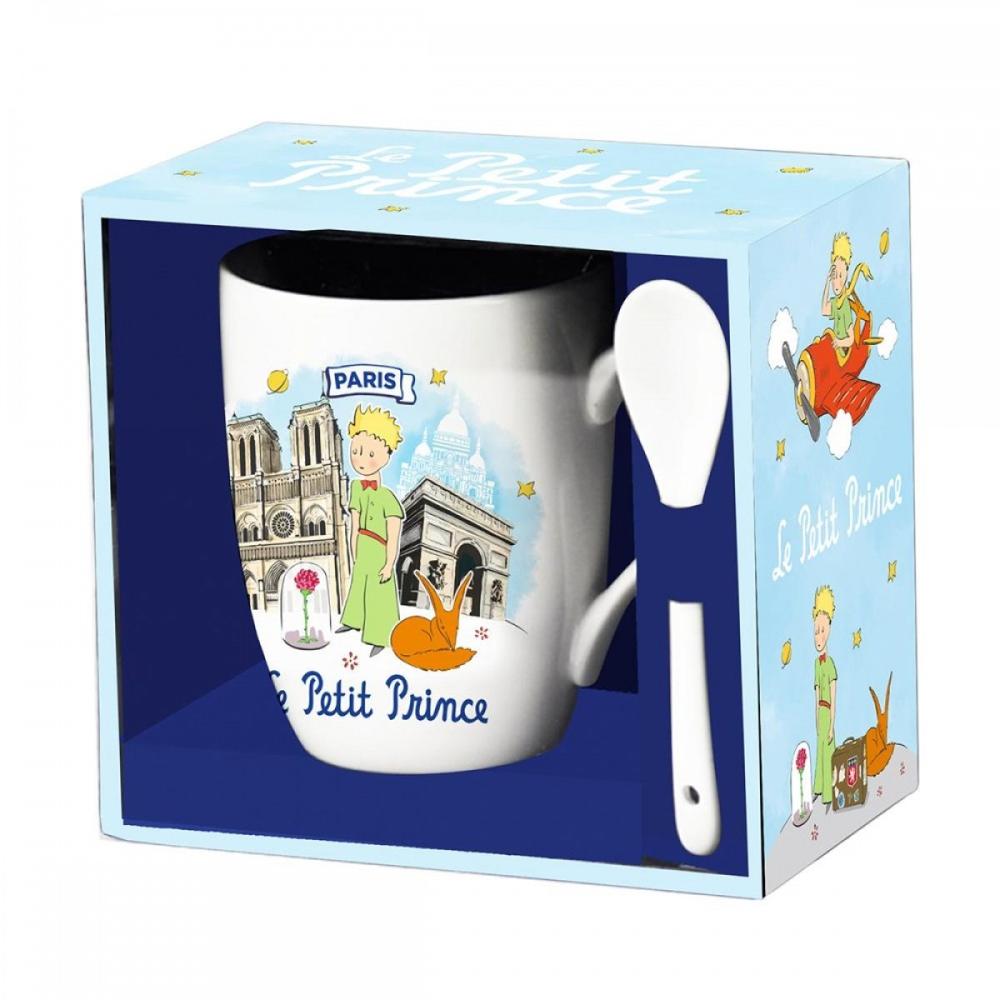 Enesco Taza con cuchara el principito arcoiris