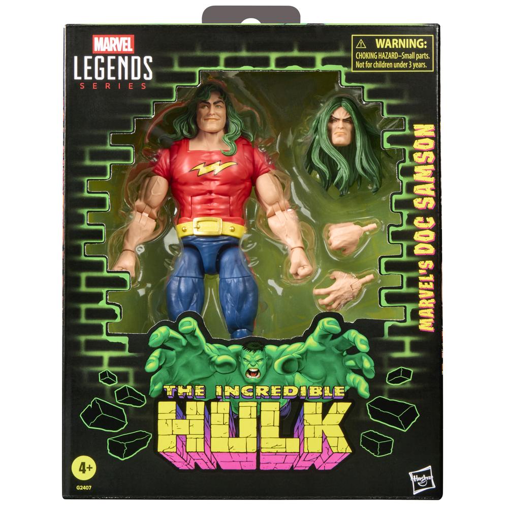 Hasbro Figura marvel legends series the incredible hulk marvel's doc samson