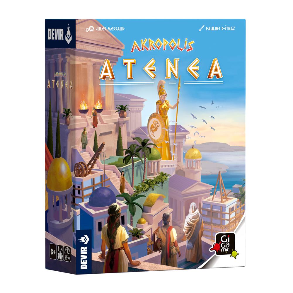 Devir Juego de mesa akropolis expansión atenea