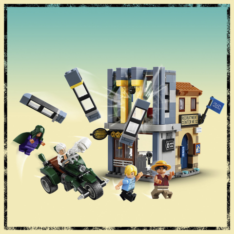 Lego one piece netflix duelo contra el capitan smoker