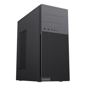 Unyka ÷ Caja atx unykach aero c360 cristal GPU max 310mm CPU max 145mm f.a 500w negro