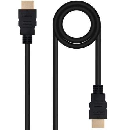 Nanocable 2.0 10.15.3802/ HDMI Macho - HDMI Macho/ 2m Negro – HDMI