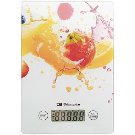 Orbegozo Báscula de Cocina Electrónica 1023/ hasta 5 kg/ Blanca