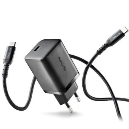 NGS de Pared GaN Bud 65W/ 1xUSB Tipo-C/ 65W