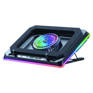 ÷ Base de refrigeracion para portatiles gaming conceptronic thyia04b hasta 19\" ventilador luz rgb