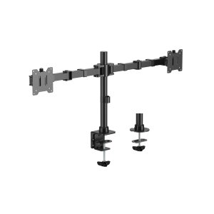 ÷ Soporte de mesa equip 650177 para 2 pantallas 13\"-35\" de brazo inclinable y giratorio 360? max. vesa