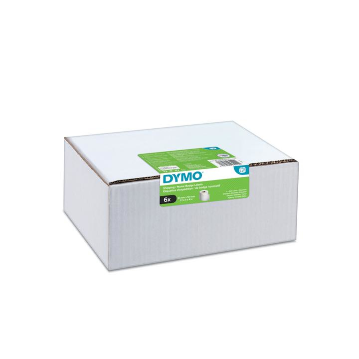DYMO Etiqueta LW Multipack Etiquetas envío 54X101 mm - VALUE PACK (6 Rollos de 220 etiquetas)