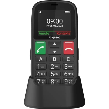 Teléfono Móvil Gigaset GL30 para Personas Mayores Negro – 4G