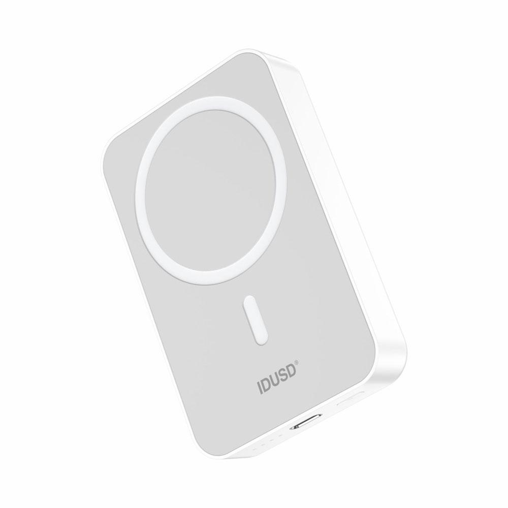 PowerBank IDUSD Eco Power 10.000 mah / Magnético / 15W / Blanco / P24B