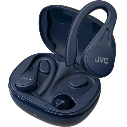 Jvc HA-EC25T con estuche de carga/ Autonomía 7.5h/ Azules – Bluetooth