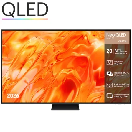 Samsung Televisor Neo QLED TQ65QN73HAU 65"/ Ultra HD 4K/ Smart Tv – WiFi