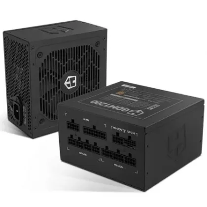 NOX Fuente de Alimentación Hummer Gdm/ 1200W/ Ventilador 12cm/ Atx 3.1/ PCIe 5.1/ 80 Plus Gold