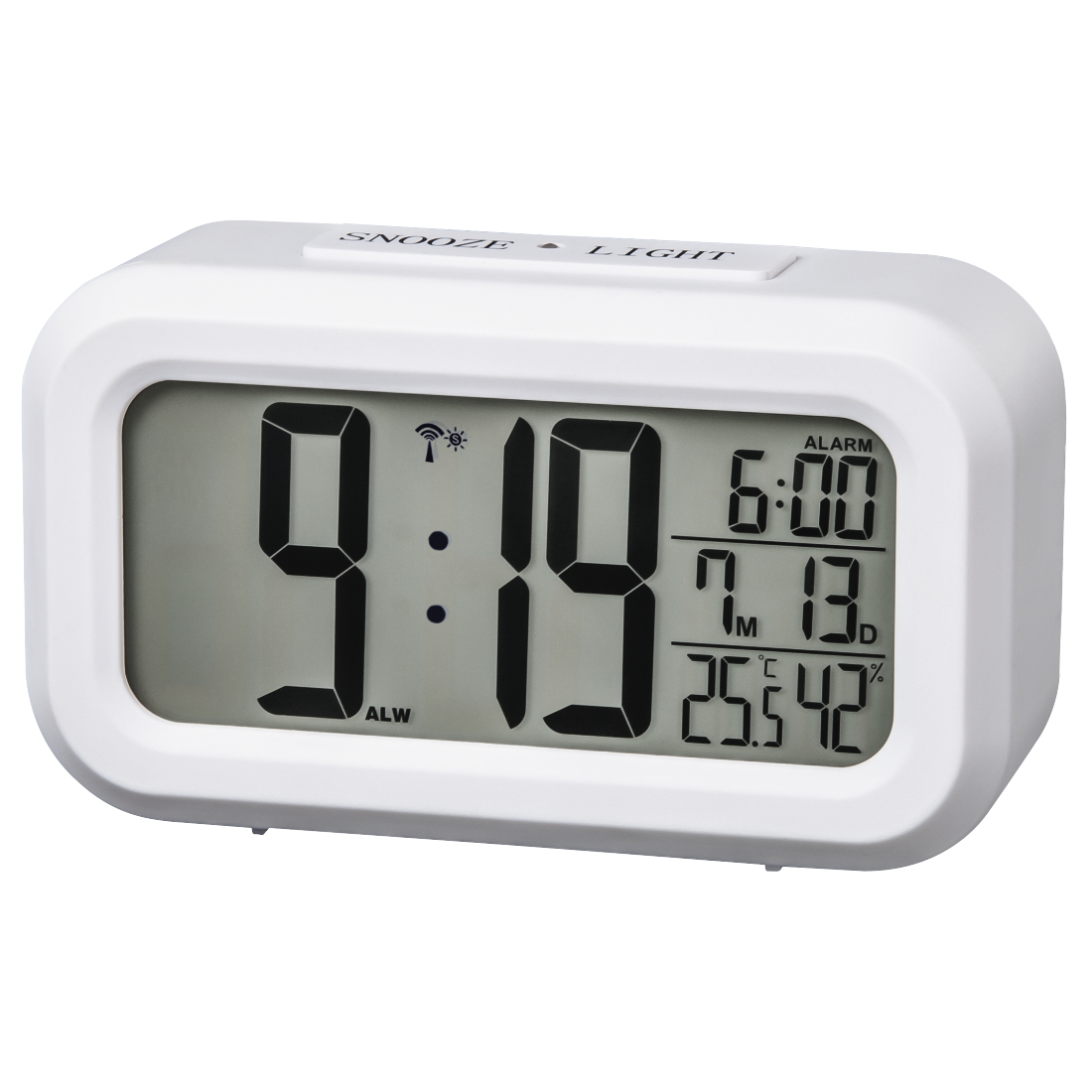 Hama Home Reloj Despertador RC-660 Blanco