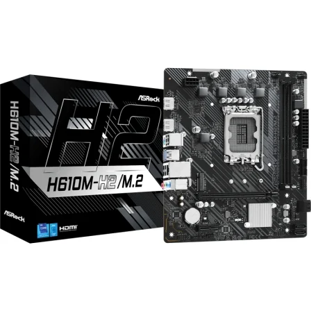 Asrock H610M-H2/M.2 Socket 1700/ DDR4/ PCIe 4.0/ Micro Atx