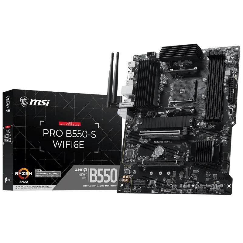 MSI Pro B550-S WIFI6E DDR4 AM4