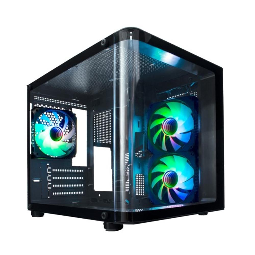 Coolbox Caja ordenador gaming gm100 vision ARGB microatx