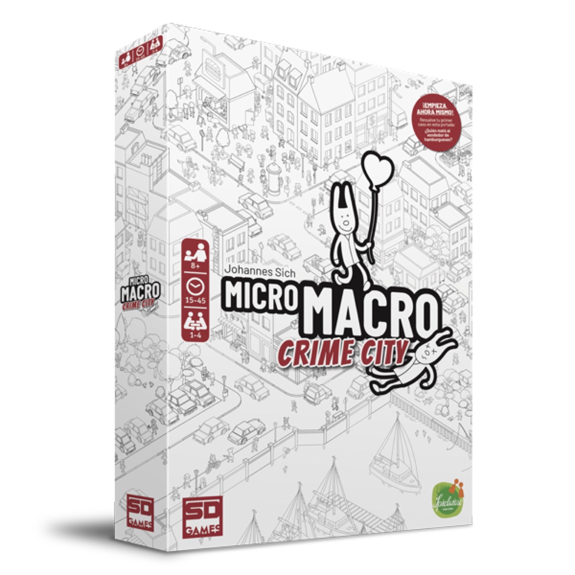 SD games Juego de mesa micro macro (ganador spiel des jahres 2021) pegi 10
