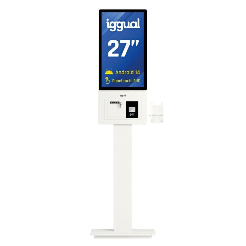 iggual Kiosco interactivo FHD Orchid 27" Android