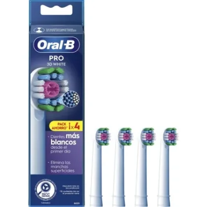 Cabezal de Recambio Braun para cepillo Braun Oral-B 3D White