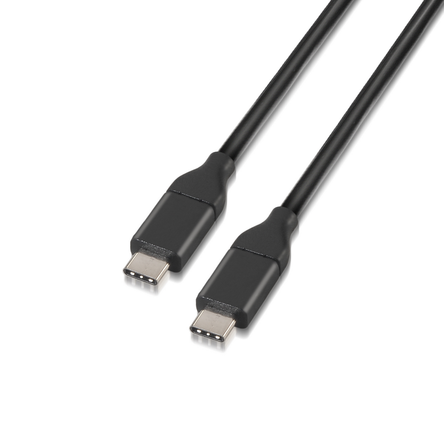 AISENS - CABLE USB 3.1 GEN2 10GBPS 3A, TIPO USB-C/M-USB-C/M, NEGRO, 1.0M- desctalogado