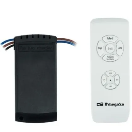 Kit Orbegozo Rcm 9000 para Ventilador de Techo/ Incluye Receptor y Mando a Distancia