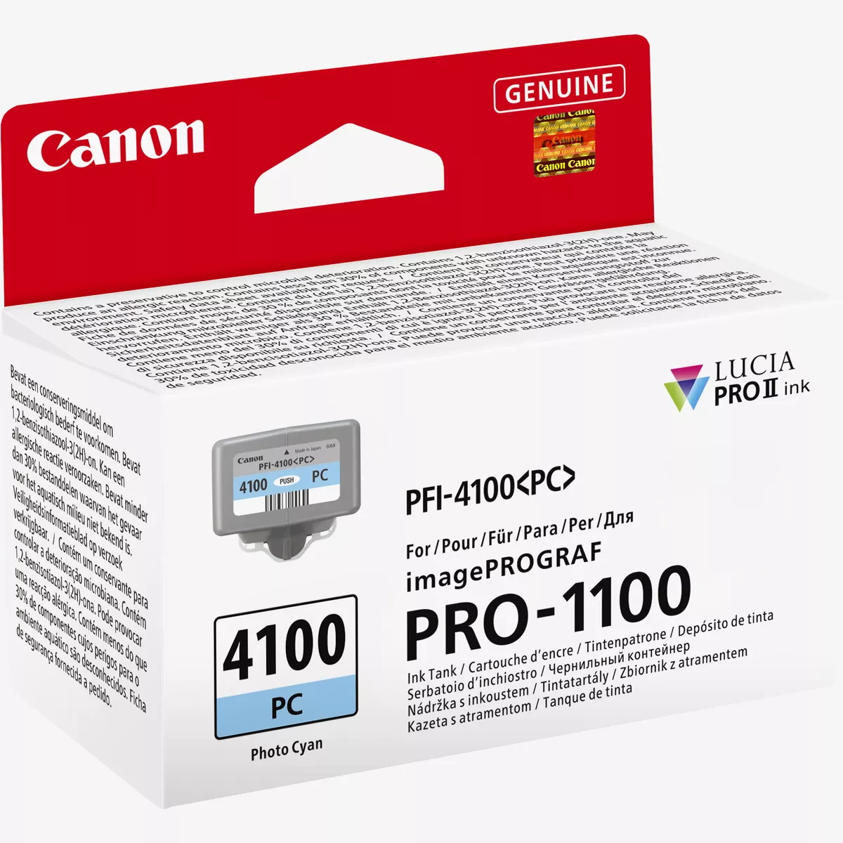 Canon Cartucho PFI-4100 Photo Cyan