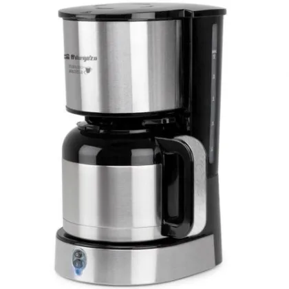 Cafetera de Goteo Orbegozo Cg 5020/ 12 Tazas Plata