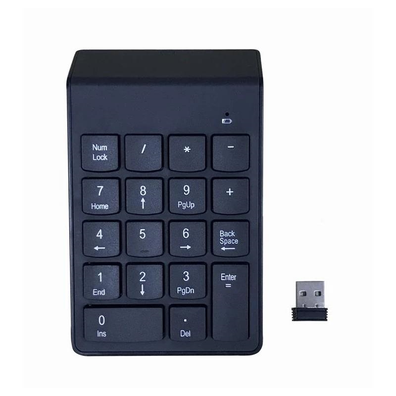 Gembird Numérico Wireless USB Negro