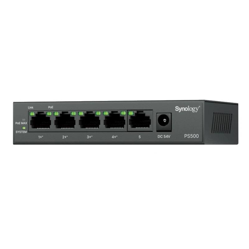 Synology PS500 4xG PoE+ 1xG 60W