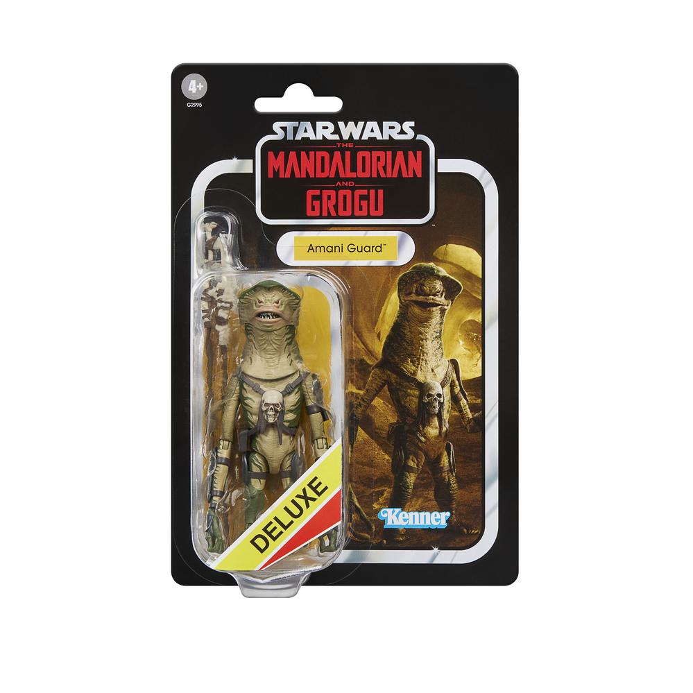 Hasbro Figura star wars the mandalorian and grogu amani guard