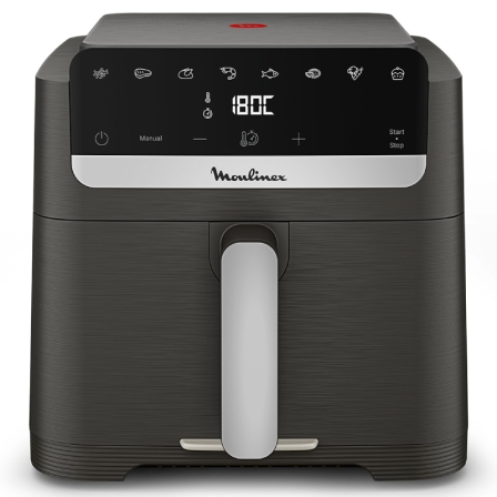 Freidora por Aire Airfryer / Sin Aceite Moulinex EZ866H/ 2020W/ Capacidad 7.5L