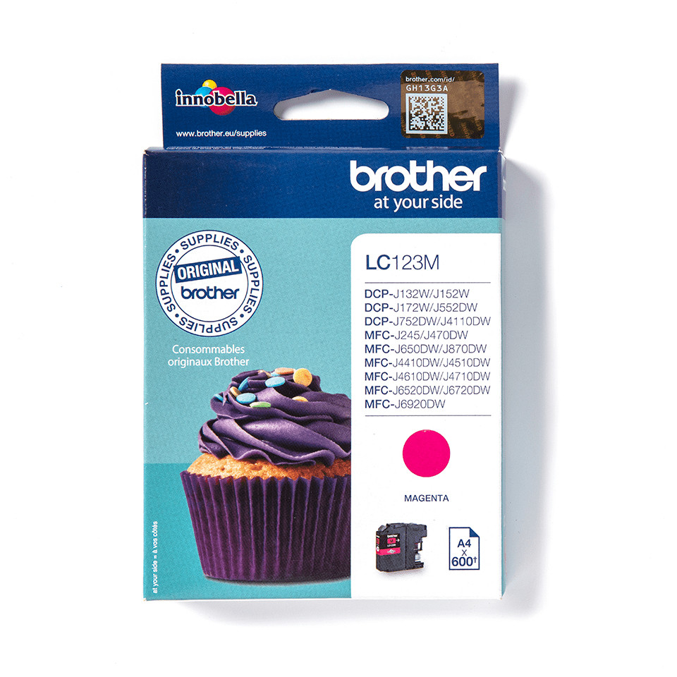 Brother Cartucho Magenta para DCPJ132W