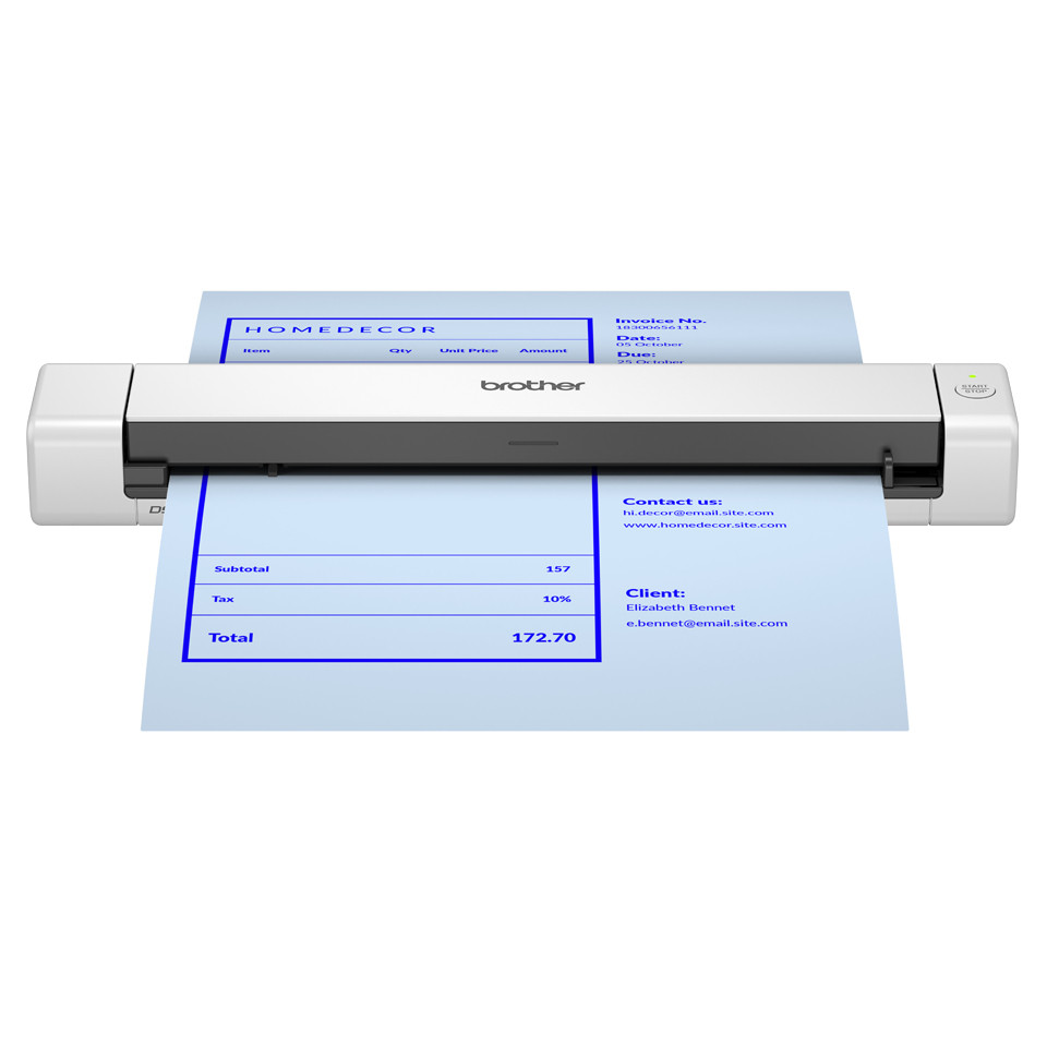 Brother Esc ner port til DS640e de documentos hasta A4 a color