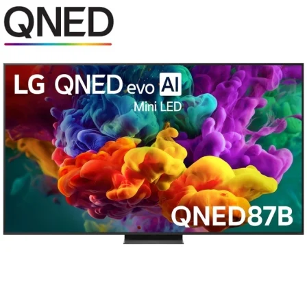 LG Televisor Qned evo Ai QNED87 Mini LED 65QNED87B6A 65"/ Ultra HD 4K/ Smart Tv – WiFi