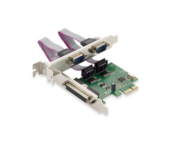 Conceptronic ÷ Controladora pcie 1 puerto paralelo 2 puertos serie