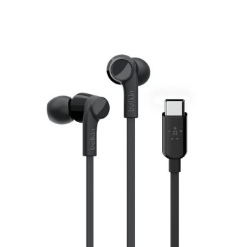 Belkin ÷ Auricular intrauditivo negro – USB-C