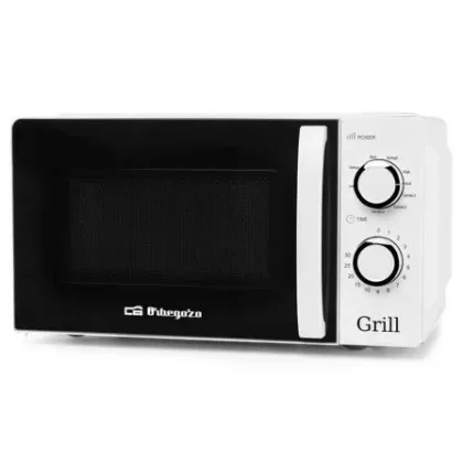 Microondas Orbegozo Mig 2130/ 700W/ Capacidad 20L/ Función Grill Blanco