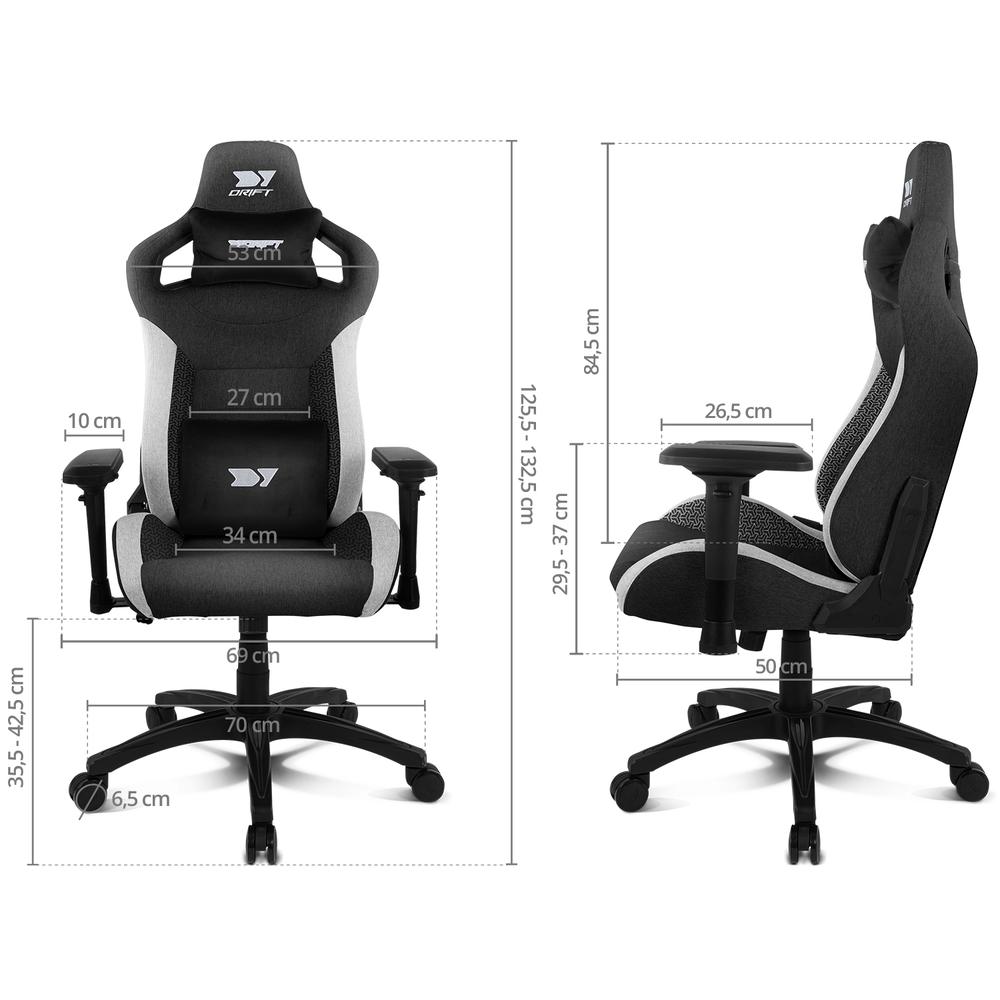 Drift Silla gaming dr220 gris