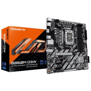 Gigabyte ÷ Pb microatx b860m d3w lga1851 4xddr5 2xm.2 pcie 5.0 DP – HDMI / DisplayPort