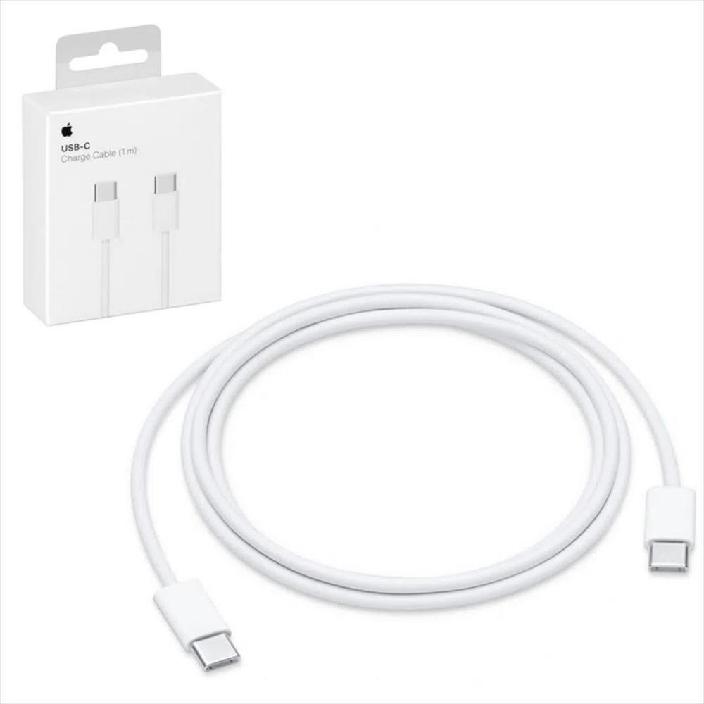 Apple original iphone USB tipo c a USB tipo c - 1 m blanco