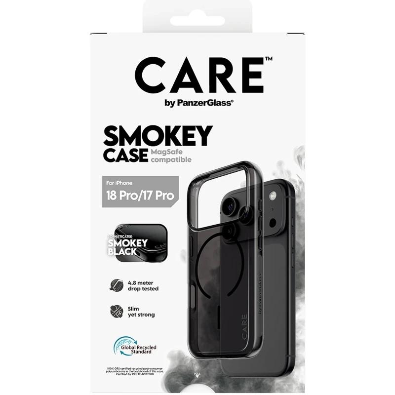 PanzerGlass Care Urban Case Smokey w. MagSafe iP 18Pro 17Pro