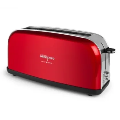 Tostador Vintage Orbegozo Tov 6200/ 850W Rojo
