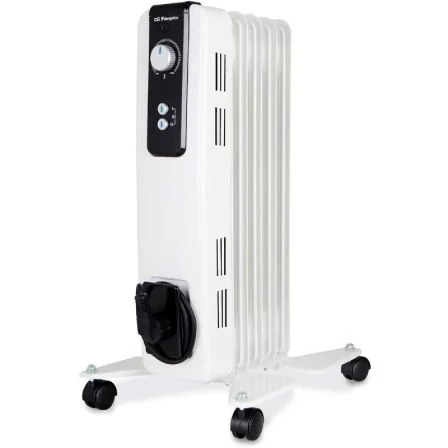 Orbegozo Radiador de Aceite Rh 1000/ 2 Potencias/ 500-1000W/ 5 Elementos Caloríficos
