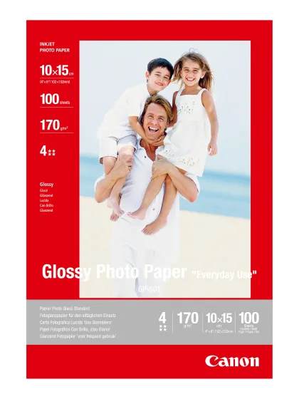 Canon Papel fotografico gp - 501 10x15cm 100 hojas