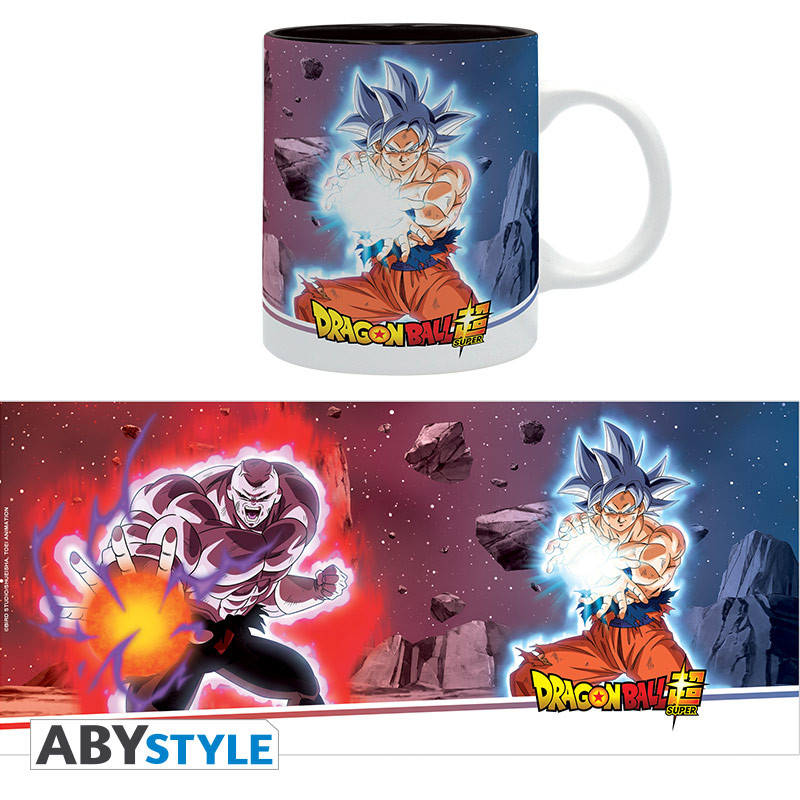 Abystyle Taza dragon ball goku ultra instinto vs jiren