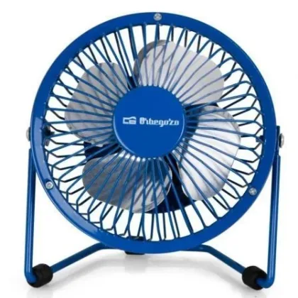Ventilador de Sobremesa Orbegozo Pw 1026/ 2.5W/ 4 Aspas/ 1 Velocidad