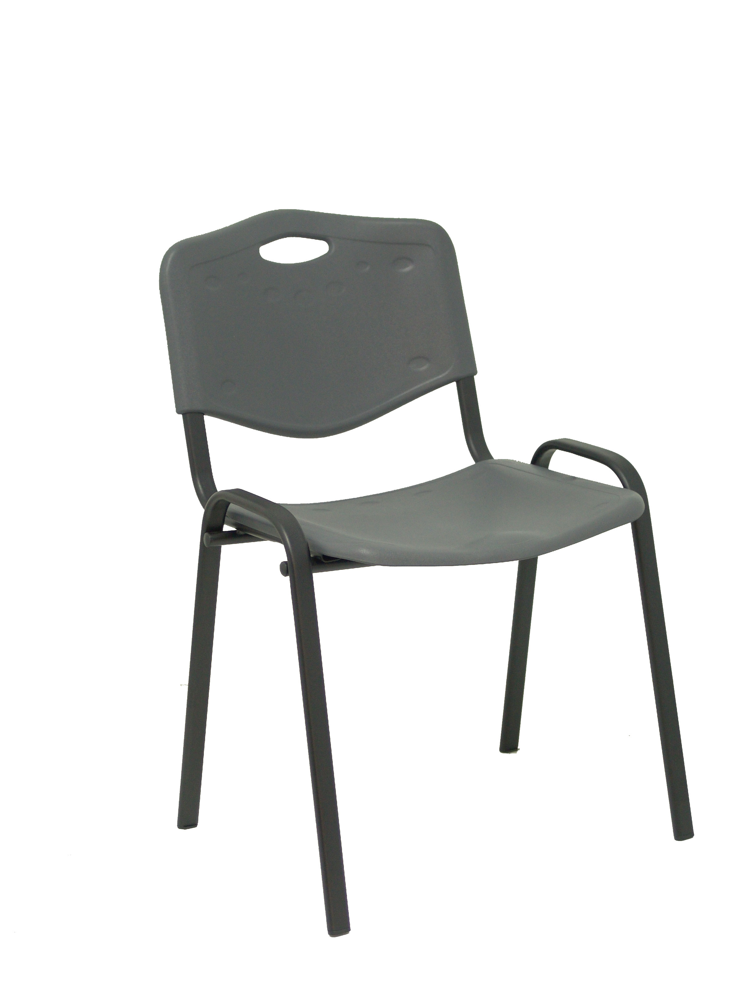 PIQUERAS Y CRESPO NOWY STYL Pack 4 sillas Iso plastic PVC gris
